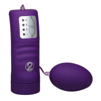 Vibro-Ei »Velvet Purple Pill« mit 4-Stufen-Vibration - Lila