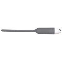 Dilator - Harnröhren-Vibrator aus Silikon - Grau - 6 mm