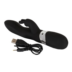 Smile Vibrator »Blacky« mit Klitoris-Reizarm und 7 Vibrationsmodi - Schwarz