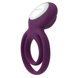 Vibro-Penisring »Svakom - Tammy« mit Klitorisaufsatz & Hodenring - Lila