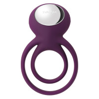 Vibro-Penisring »Svakom - Tammy« mit Klitorisaufsatz & Hodenring - Lila