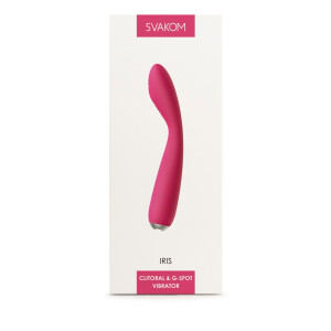 G-Punkt-Vibrator »Svakom - Iris« - Ergonomisch & Flüsterleise - Rot