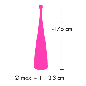G-Punkt-Vibrator mit abgerundeter Spitze - Pink