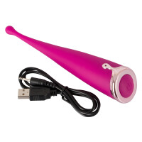 G-Punkt-Vibrator mit abgerundeter Spitze - Pink