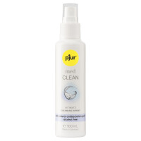 Pjur med Clean - ohne Alkohol - für Intimbereich & Toys - Inhalt 100 ml