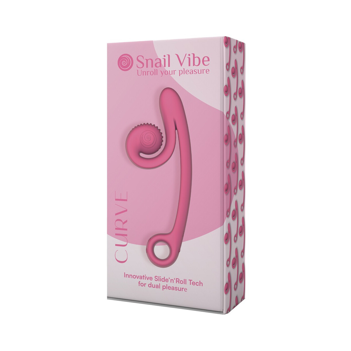 Snail Vibe Curve " Pink "