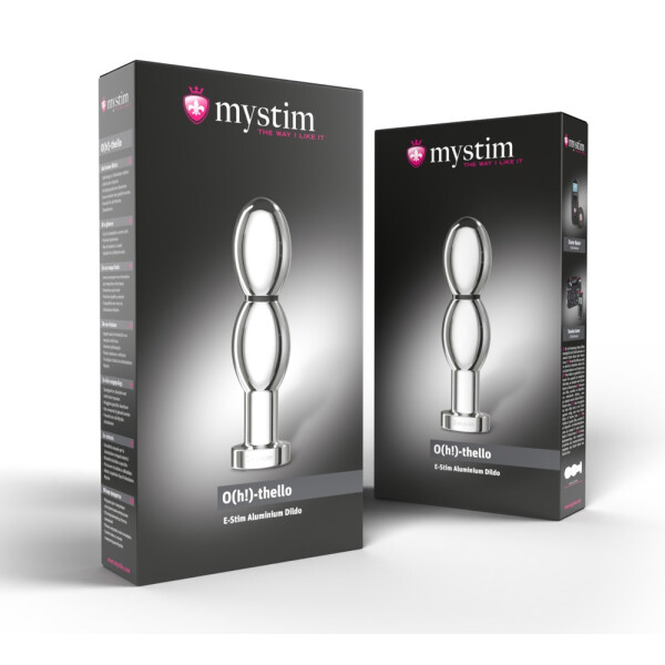 Mystim Elektrodildo »O(h!)-thello« Ovaldildo - Reizstrom-Zubehör