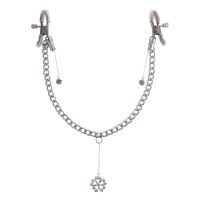 Nippelklammern mit Kette & Schmuckelement - Verstellbar