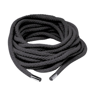 Geflochtenes Bondage-Seil - 10,5 Meter lang - Schwarz