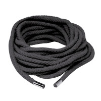 Geflochtenes Bondage-Seil - 10,5 Meter lang - Schwarz