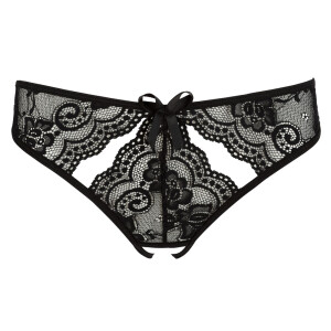 Slip offen schwarz S