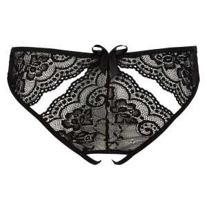Slip offen schwarz S