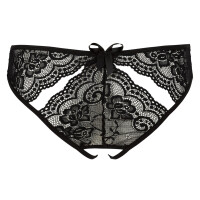 Slip offen schwarz S