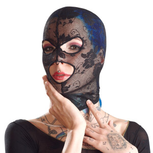 Kopfmaske schwarz
