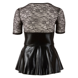 Kleid schwarz/rot XL