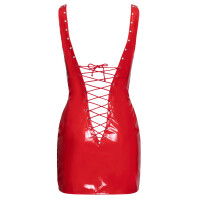 Lack Kleid rot S