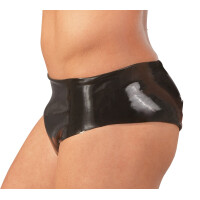 Latex Herren Slip schwarz M/L