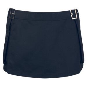 Herren Rock im Gladiator-Style mit Tasche - Schwarz