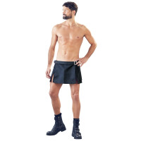 Herren Rock im Gladiator-Style mit Tasche - Schwarz