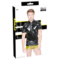 Lack-Poloshirt mit halbem Arm - Elastisch