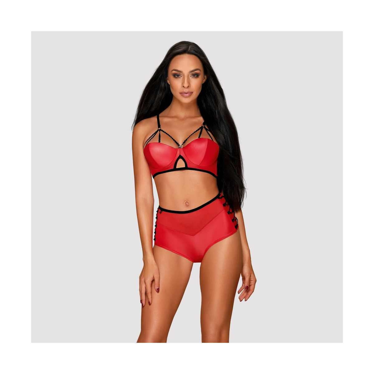 Bügel-BH und High Waist Slip im Set