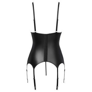 Strapshemd & String ouvert im Set mit LILA Spitzen