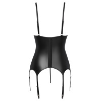 Strapshemd & String ouvert im Set mit LILA Spitzen
