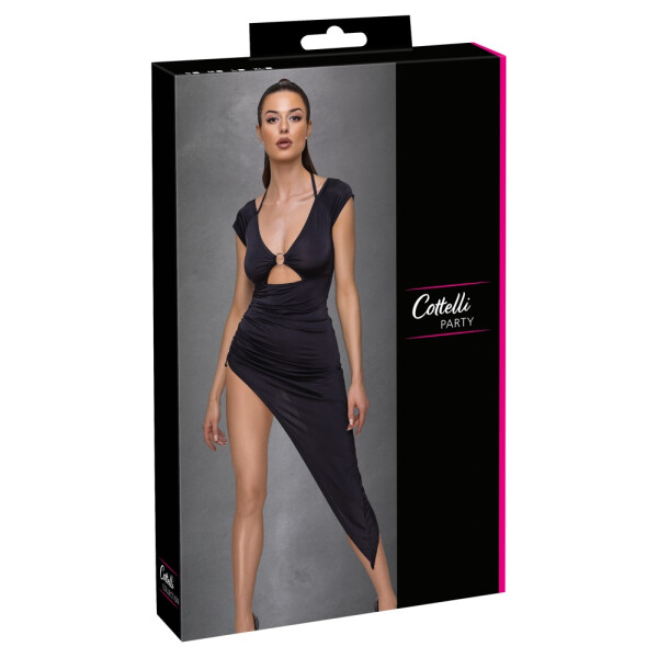 Cottelli - Langes Kleid mit Neckholder zum Binden