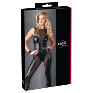 Damen Overall »Wetlook« mit Powernet - Schwarz