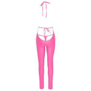 Overall inkl. Riostring  im auffällig neonpinkfarbenen Mattglanz.