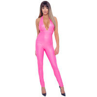Overall inkl. Riostring  im auffällig neonpinkfarbenen Mattglanz.