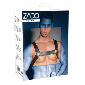 Leder-Harness - Brustgeschirr mit verstellbaren Verschlüssen