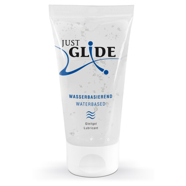 Gleitgel »Just Glide« auf Wasserbasis - Sensitiv und Vegan - Inhalt 50 ml