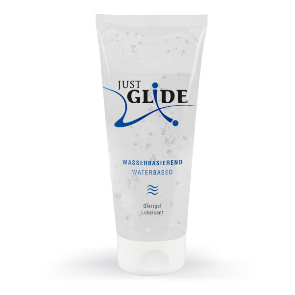 Gleitgel »Just Glide« auf Wasserbasis - Sensitiv und Vegan - Inhalt 200 ml