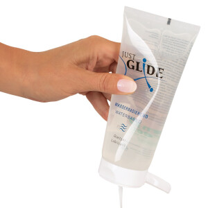 Gleitgel »Just Glide« auf Wasserbasis - Sensitiv und Vegan - Inhalt 200 ml