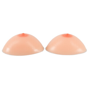 Silikonbrüste - Silikon-Pads mit Nippel - 600 g - 1 Paar