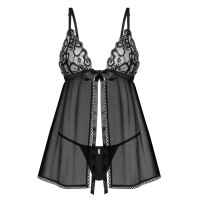 Babydoll - Obsessive- Schwarz