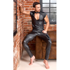 Herren - NEK - Mattlook V-Ring - Oberteil Shirt