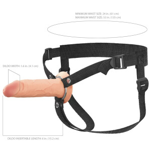 Hollow Silicone Strap-on