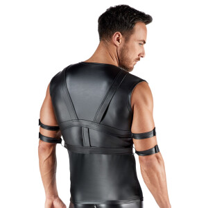 Herren Shirt & Brust-Harness im Set