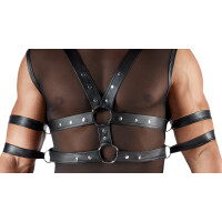 Herren Shirt & Brust-Harness im Set