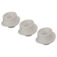 W-Heads 3x L Grey