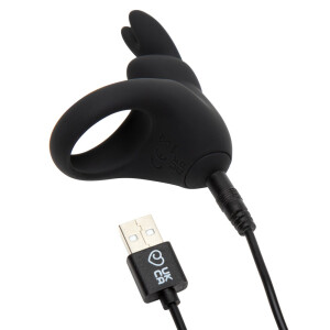 Happy Rabbit Cock Ring Black
