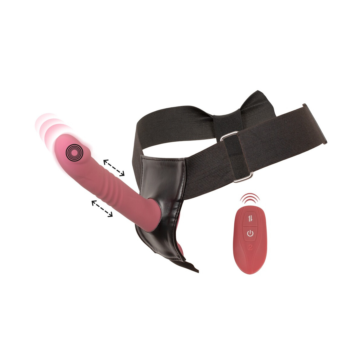 Your Strap-On Vibrator Pink