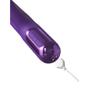 Fantasy For Her Super Sonix Thruster - Rabbitvibrator mit Stoß- & Leck-Funktion