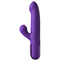 Fantasy For Her Super Sonix Thruster - Rabbitvibrator mit Stoß- & Leck-Funktion
