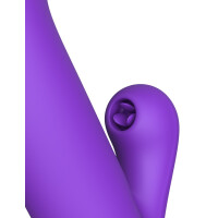 Fantasy For Her Super Sonix Thruster - Rabbitvibrator mit Stoß- & Leck-Funktion