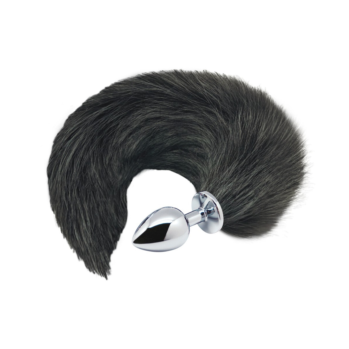 Alive Black&White Fox Tail - Analplu box