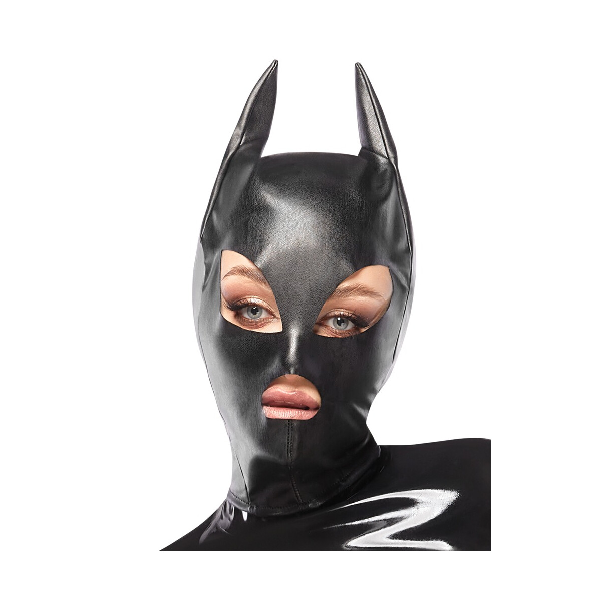 Kopfmaske von Bad Kitty - Schwarz