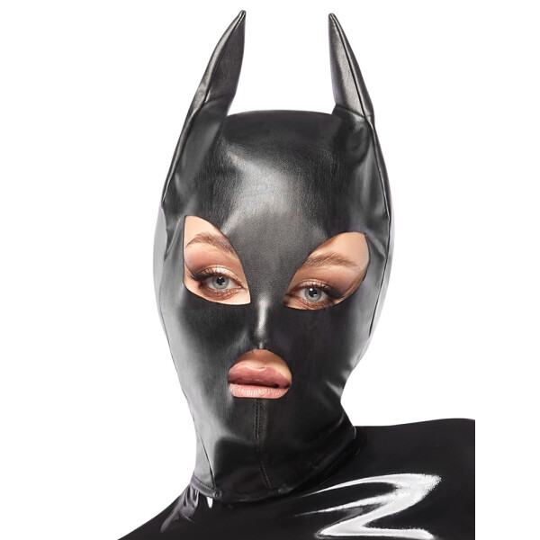 Kopfmaske von Bad Kitty - Schwarz
